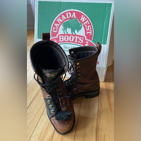 Canada West Boots Other - Canada West Lineman Brown Leather Boots